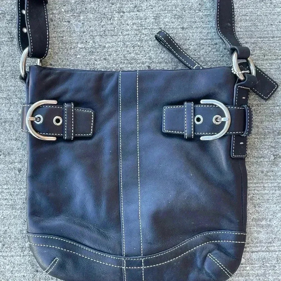 Coach Vintage Black Shoulder bag Classic - Picture 2 of 8